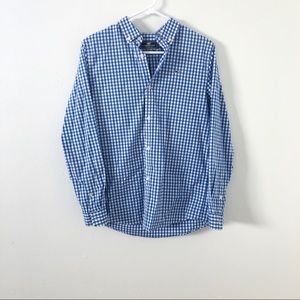Vineyard Vines Plaid Button Down Shirt Blue